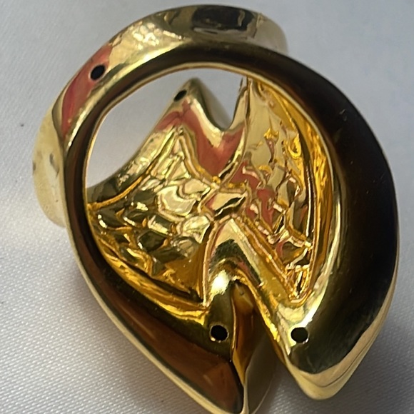 18K GP Statement Ring - Picture 4 of 6